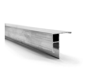Uniwersalny bezuszczelkowy aluminiowy profil do sufitów napinanych.