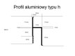 H-Typ Aluminiumprofil