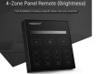 Mi-light Licht Wand Panel 4 Zonen Mono Schwarz