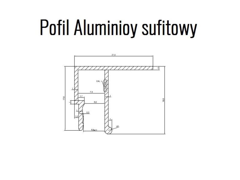 Profil aluminiowy sufitowy  (3)