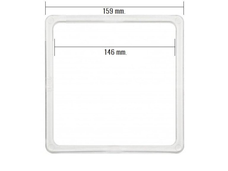 Termo kwadrat 146 x 146 mm.