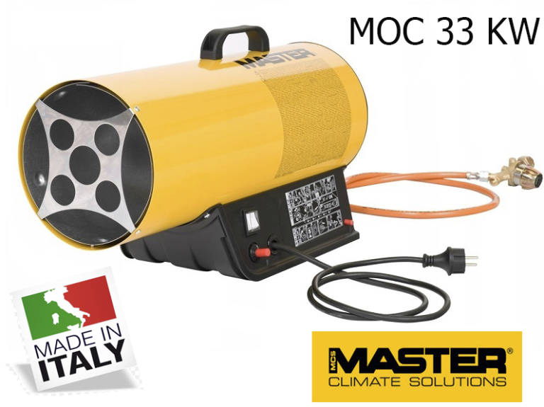 Nagrzewnica gazowa MASTER BLP 33 M