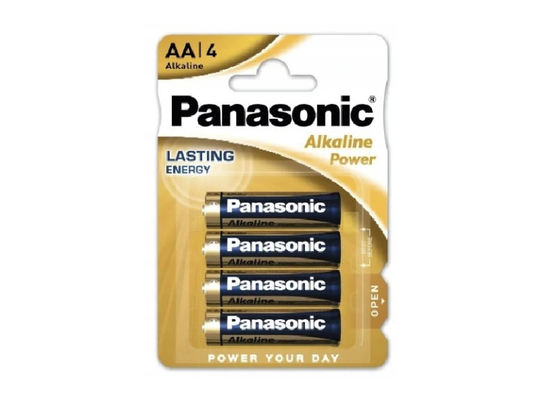 Panasonic Power LR06 AA Alkaline batterie 4 stücke