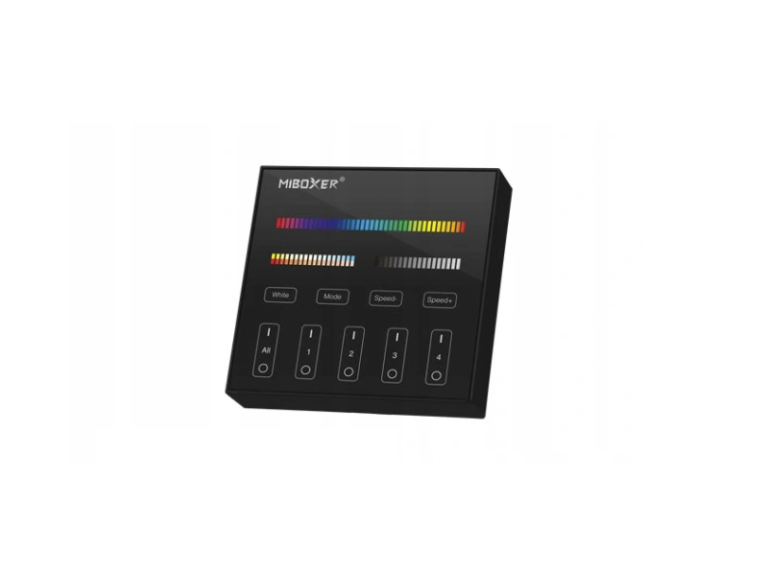 Mi-light Licht Wand Panel 4 Zonen RGB Schwarz (1)