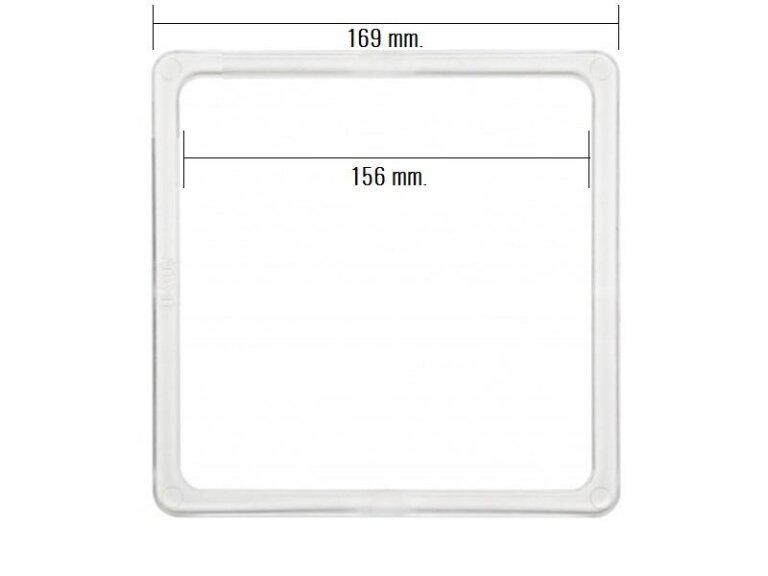 Termo kwadrat 156 x 156 mm.
